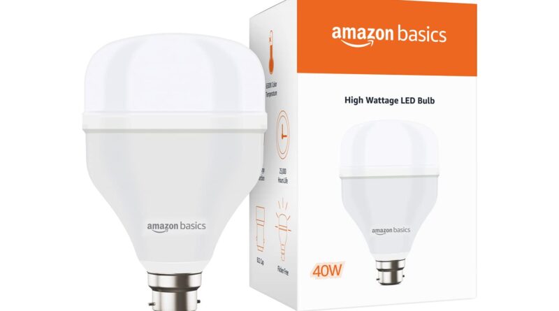 Amazon-Basics-40W-LED-Bulb-Cool-White