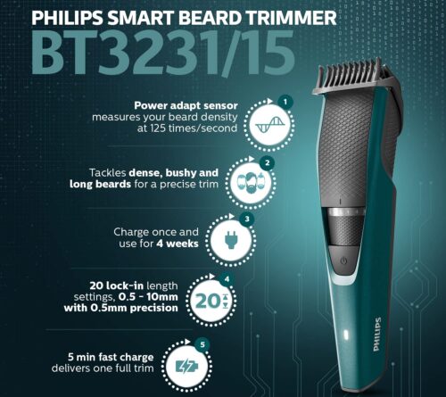 PHILIPS BT3231/15 Smart Beard Trimmer