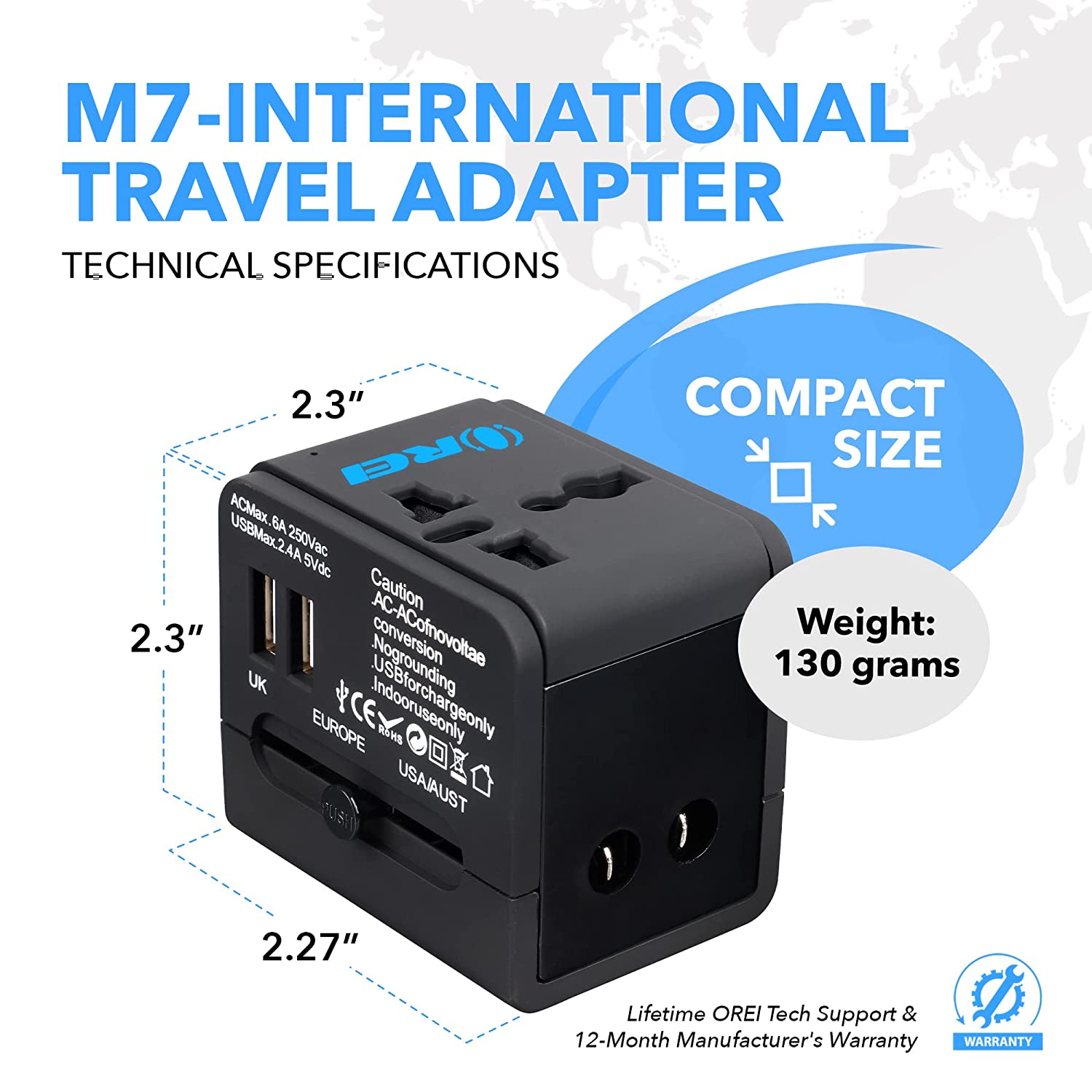 orei travel adapter review